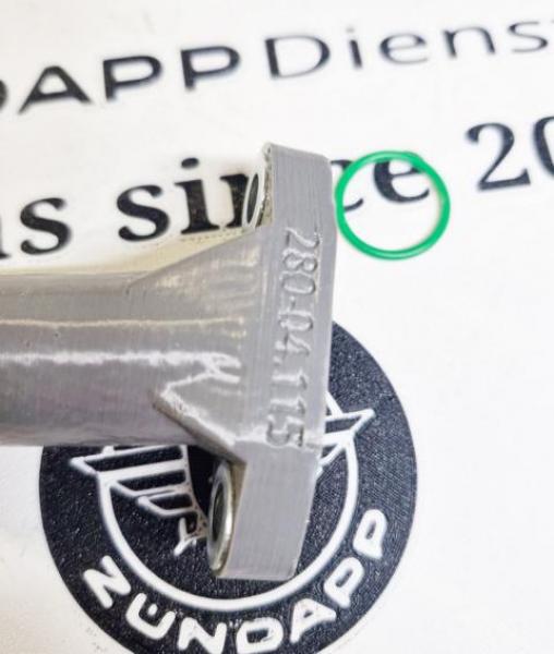 Zündapp Ansaugstutzen CS HAI CX 50 Typ 448 - ET: 280-​04.115 aus ASA-GRAU